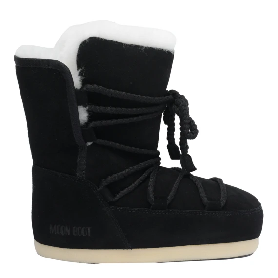 SHEARLING AND SUEDE EVX BOOTS