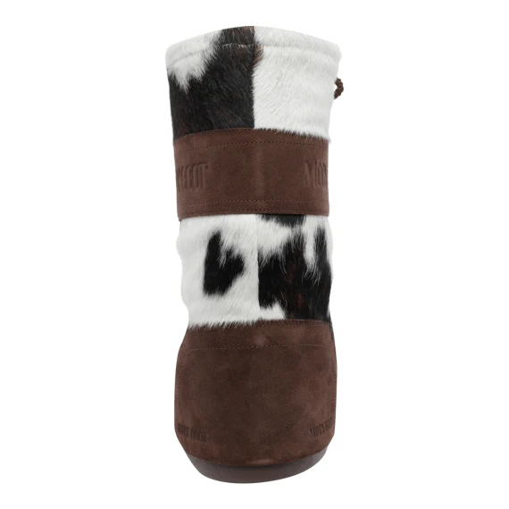 Stivali Icon Archive 1985 marroni e bianchi Moon Boot
