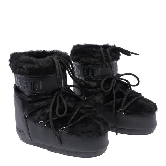 Icon Low Faux Fur Boots Moon Boot