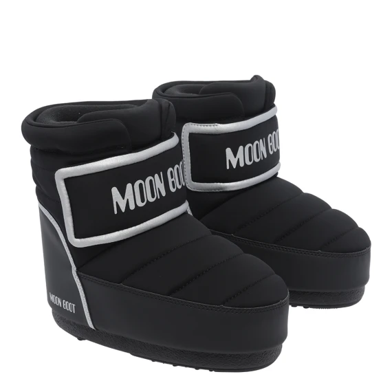 Stivaletti imbottiti neri Moon Boot