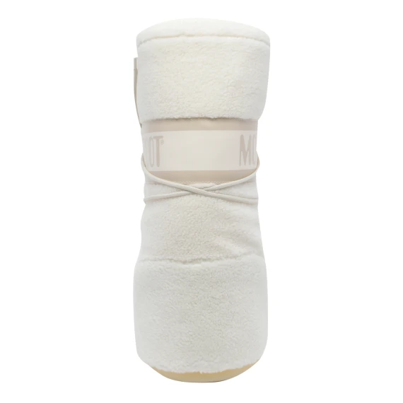 White suede and faux fur boots Moon Boot