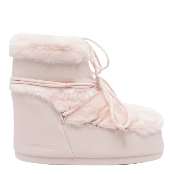 Icon Low Faux Fur Booties Moon Boot