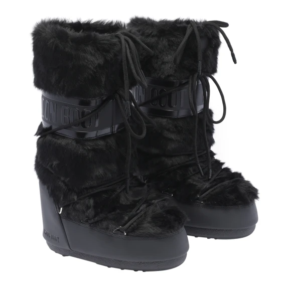 Stivali neri Moon Boot