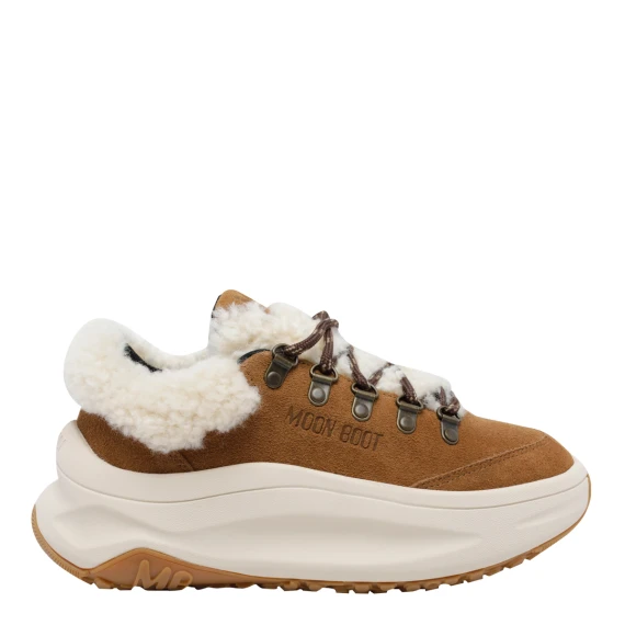 Sneakers Moon247 in pelle scamosciata marrone