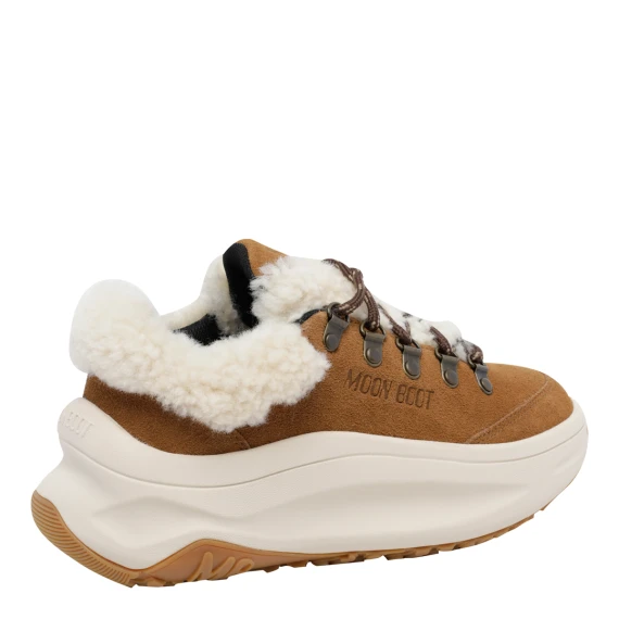 Moon247 brown suede sneakers Moon Boot