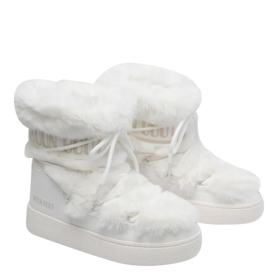 Ltrack Tube Faux Fur Booties Moon Boot