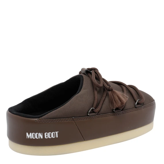 Dark brown nylon mules Moon Boot