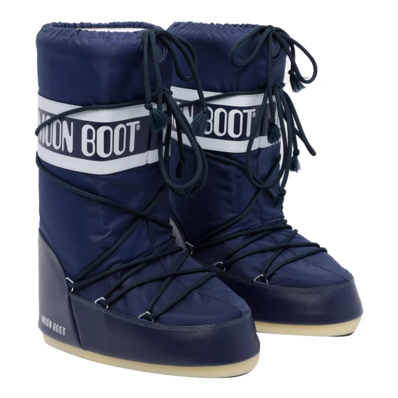 Icon blue boots Moon Boot