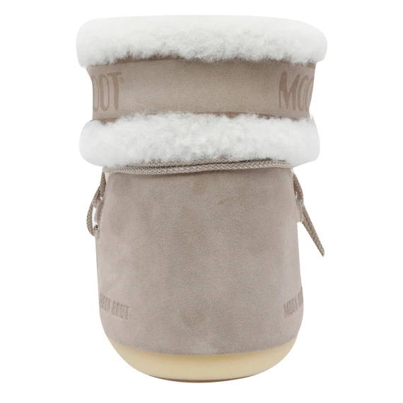 Pale peach Icon Low Pearly Plus booties Moon Boot