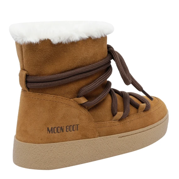 Ltrack Sofia brown suede ankle boots Moon Boot