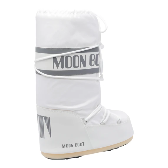 White Icon Nylon snow boots Moon Boot