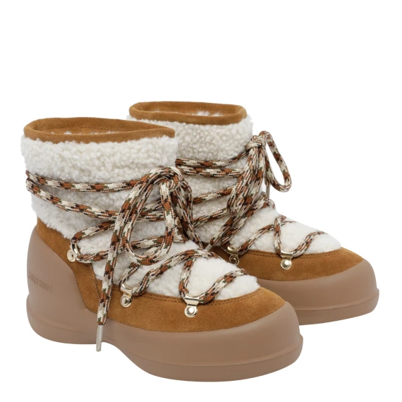 Mezzaluna Shearling Booties Moon Boot