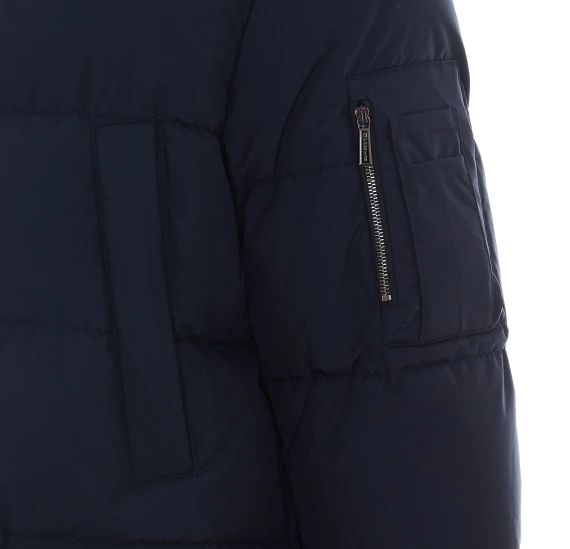 Dark blue down jacket Moorer