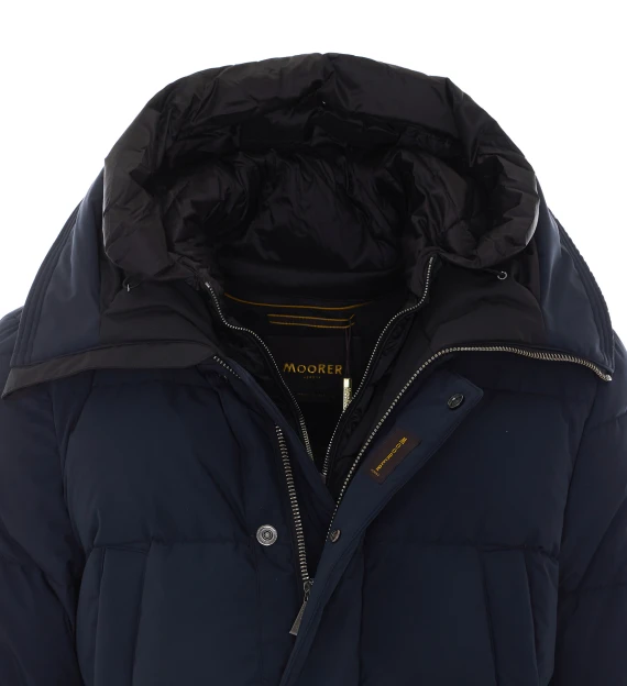 Dark blue down jacket Moorer