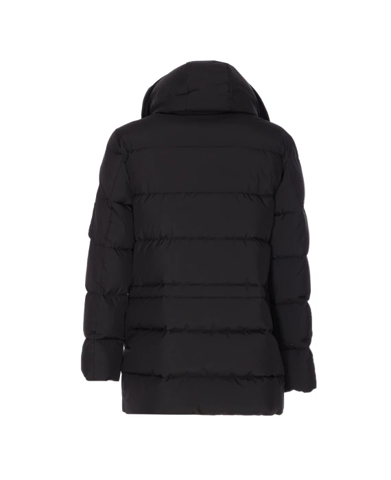 Davide black padded parka Moorer