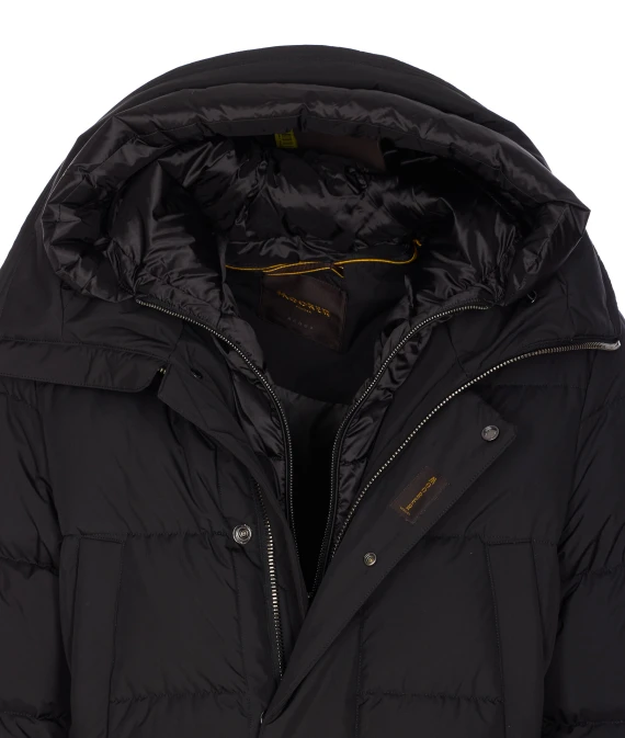 Davide black padded parka Moorer