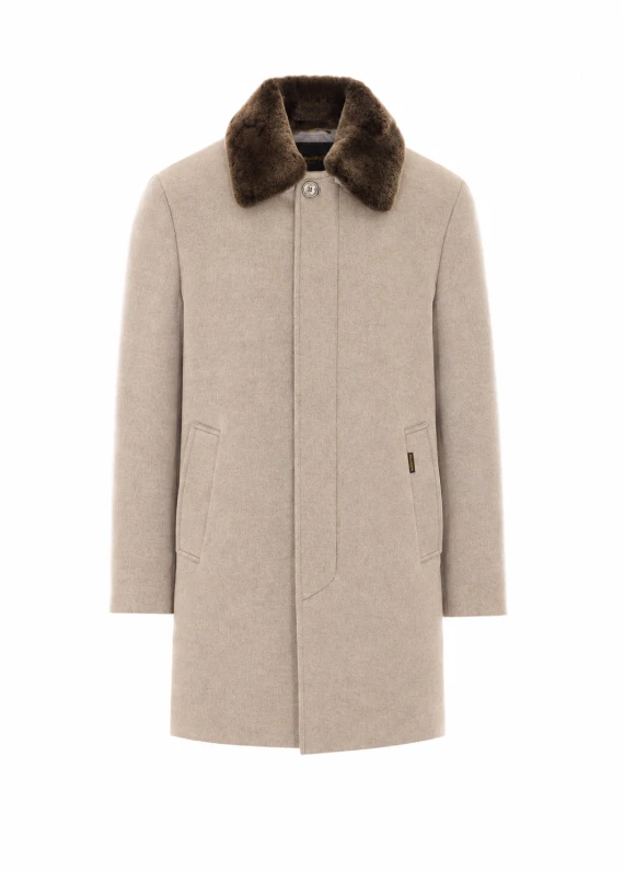 Simmons beige coat Moorer
