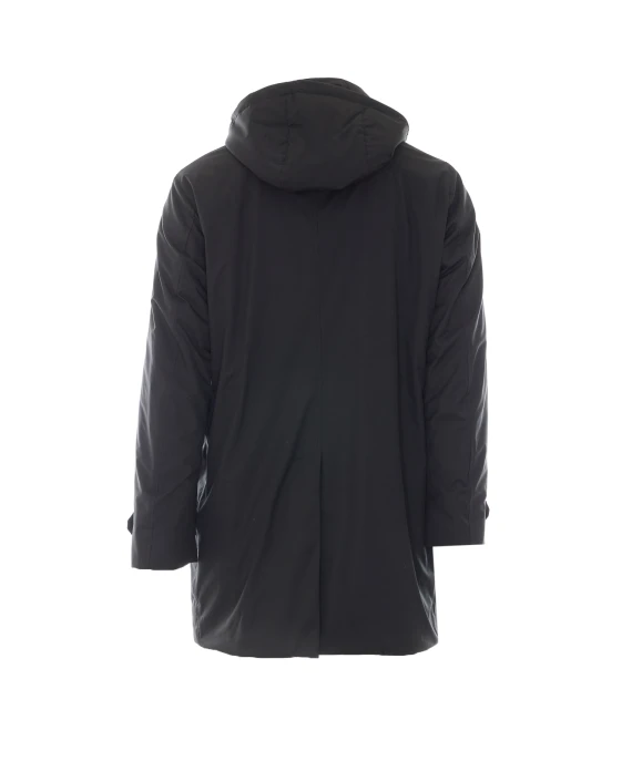 Ralli black hooded jacket Moorer