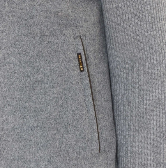 Grey jacket in wool and cashmere Moorer