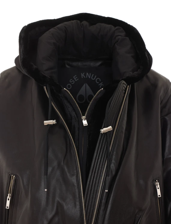 Giacca nera MOOSE KNUCKLES