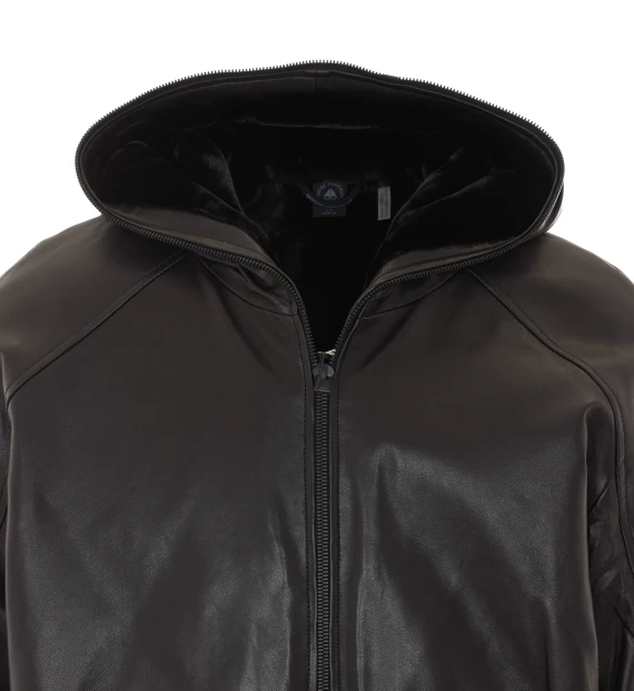 Neo Leather Hood Jacket MOOSE KNUCKLES