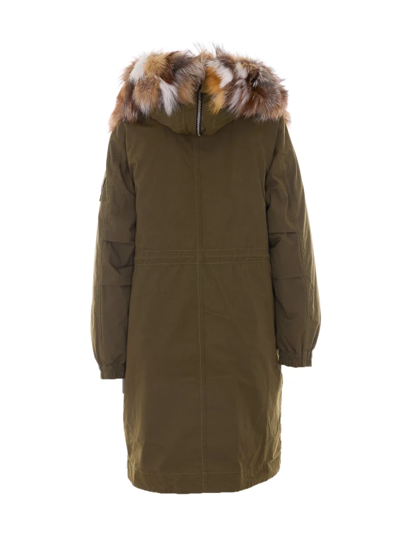 Parka verde oliva Pioneer Fur MOOSE KNUCKLES