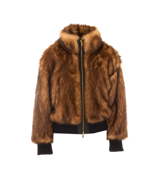 Jill Faux Fur Bomber MOOSE KNUCKLES
