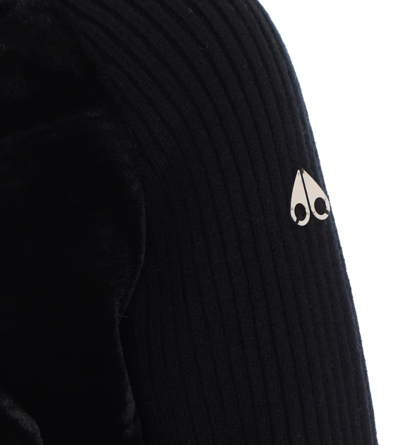 Zip-front hooded sweater MOOSE KNUCKLES