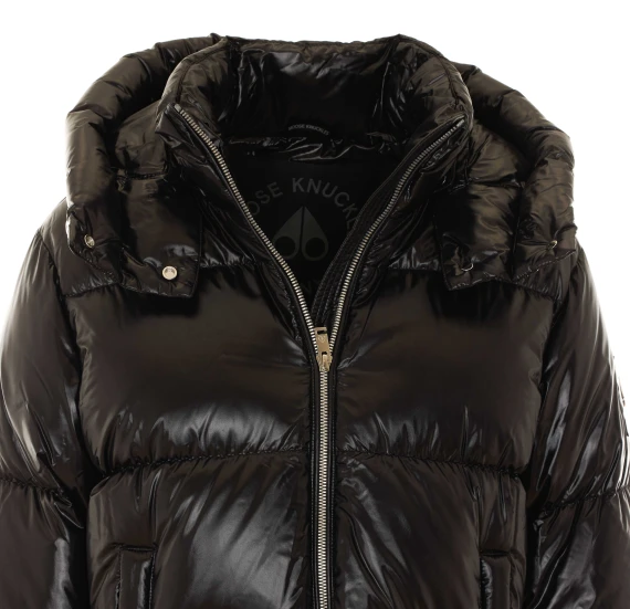 Black Moonstone Down Jacket MOOSE KNUCKLES