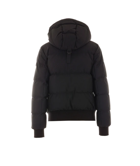 Black Soho Bomber Jacket MOOSE KNUCKLES
