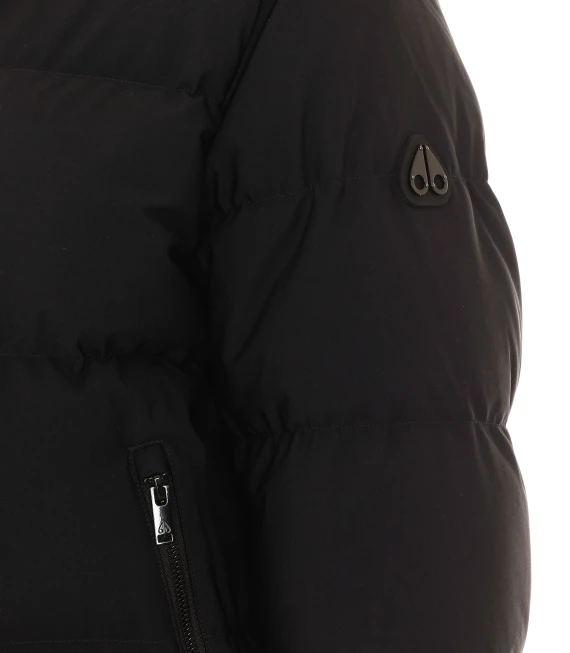 Black Soho Bomber Jacket MOOSE KNUCKLES