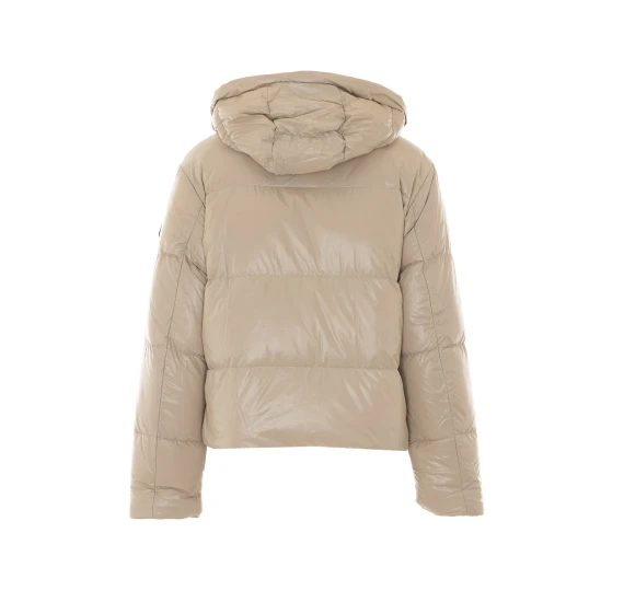 Queens Beige Reversible Puffer Jacket MOOSE KNUCKLES