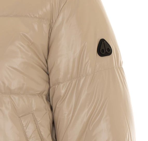 Queens Beige Reversible Puffer Jacket MOOSE KNUCKLES