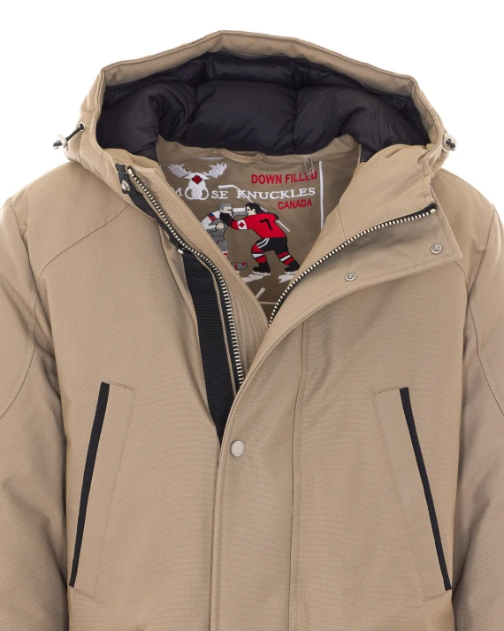 Beige Stirling 2 Coat MOOSE KNUCKLES