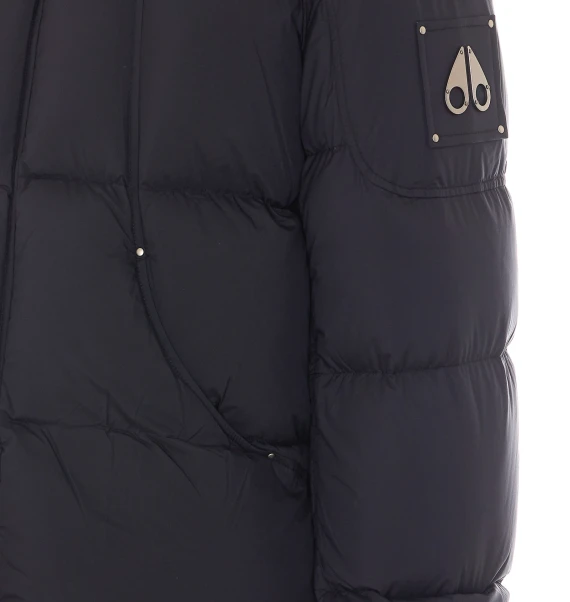 Black Everest Puffer Jacket MOOSE KNUCKLES
