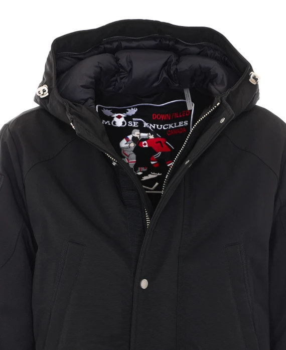Black Stirling 2 Coat MOOSE KNUCKLES