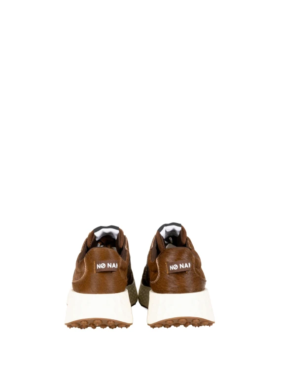 Brown glitter sneakers Carter Jogger NO NAME