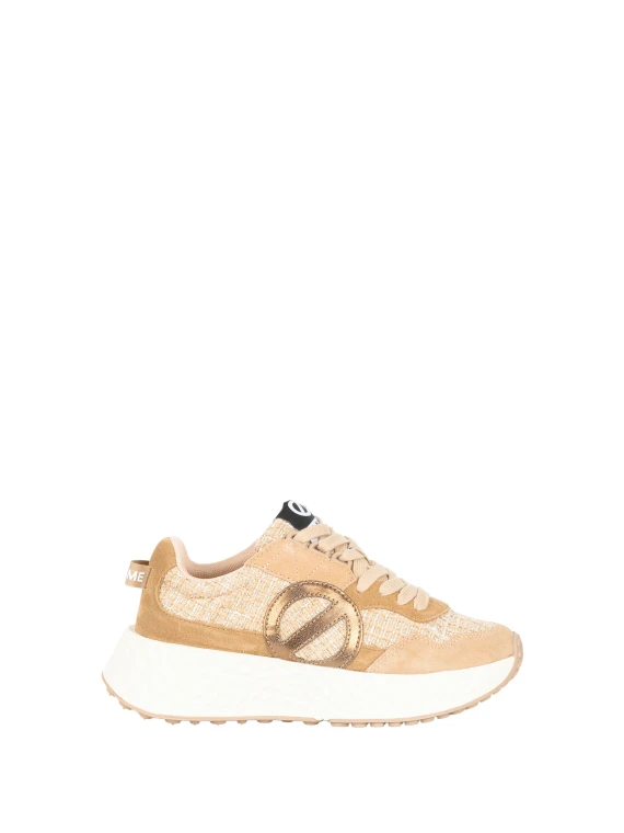 Beige suede Carter Jogger sneakers NO NAME