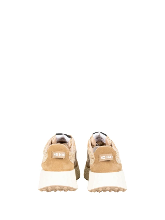 Beige suede Carter Jogger sneakers NO NAME