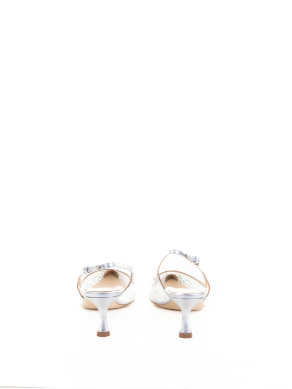 MYA slingback pump with rhinestones