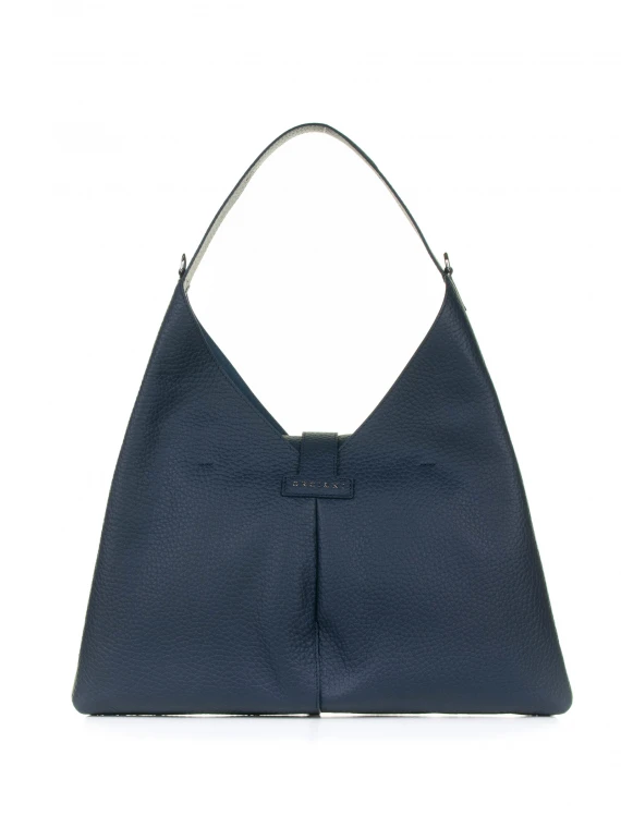 Navy blue Vita Soft shoulder bag with shoulder strap