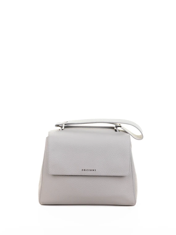 Sveva Soft Medium Leather Shoulder Bag with Strap