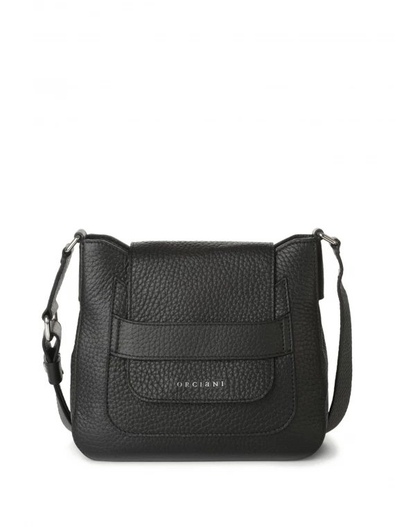 Dama Soft Midi bag in leather with shoulder strap