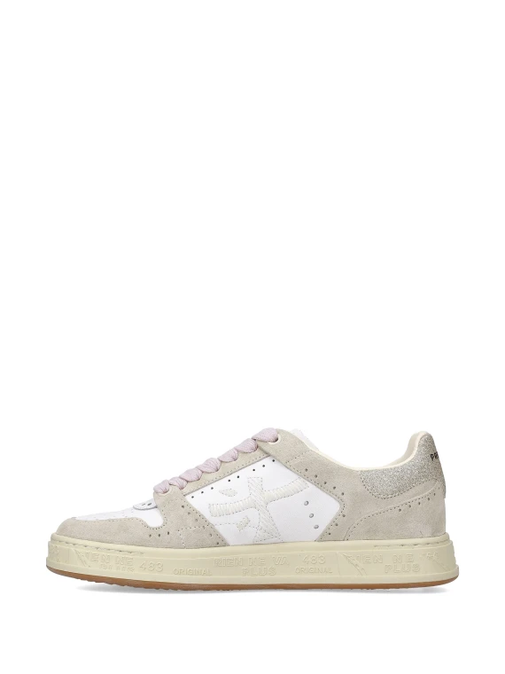 Sneaker Quinn 6951 bianco beige donna