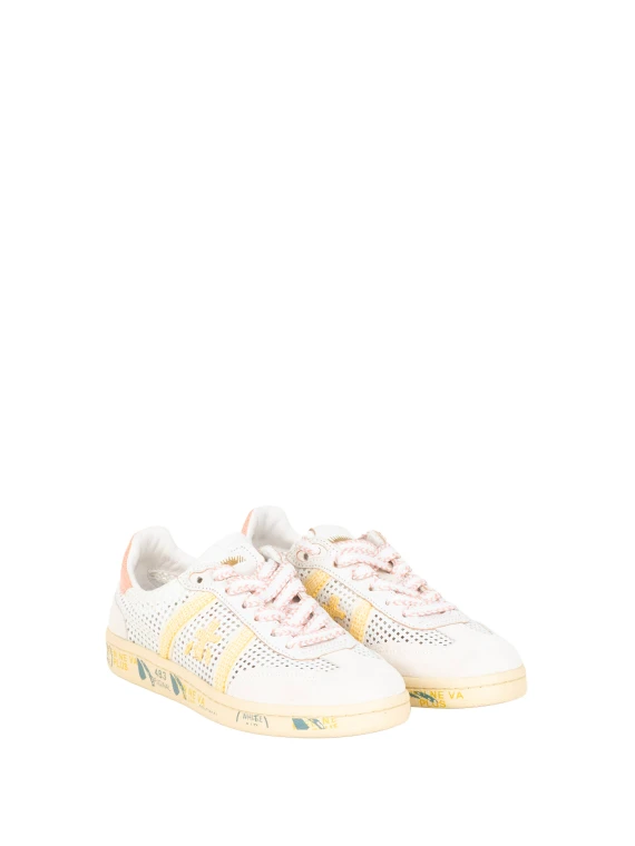 Sneakers BIANCO ROSA GIALLO