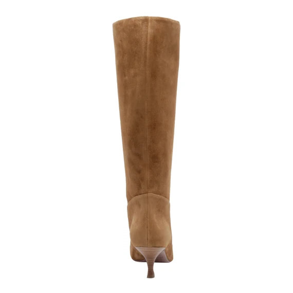 Rose Suede Boots Paris Texas