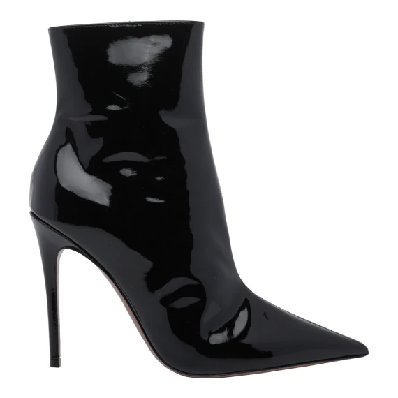 Black Vera Pump Booties Boots