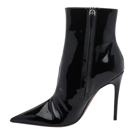 Black Vera Pump Booties Boots