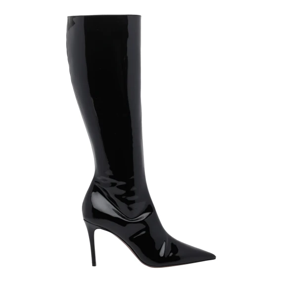 Black Vera Pump Boots Paris Texas