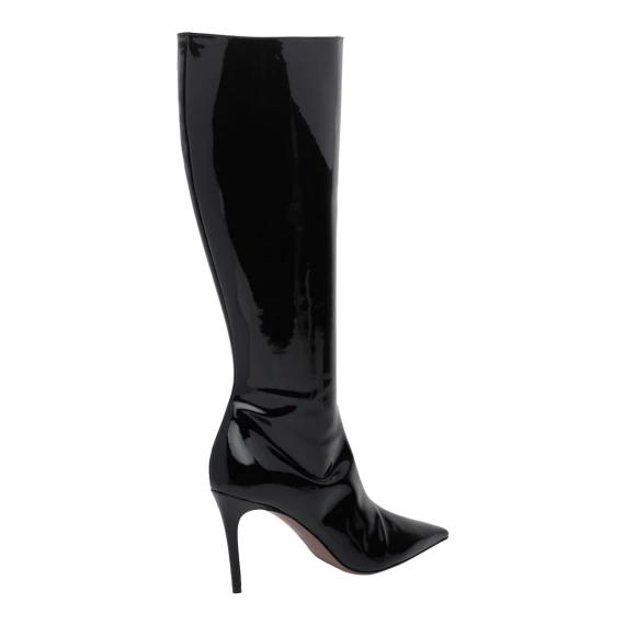 Black Vera Pump Boots